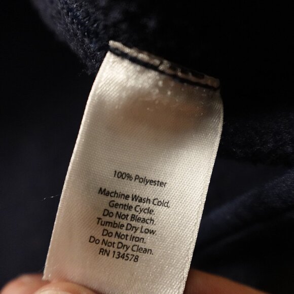 Vineyard Vines x Chicago Cubs Navy Fleece Zip Vest Men’s XXL - Picture 9 of 10